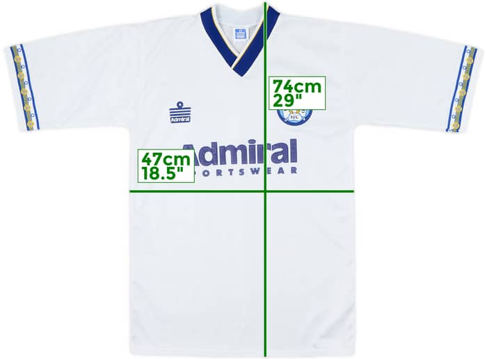 1992-93 Leeds United Home Shirt - 8/10 - (S)