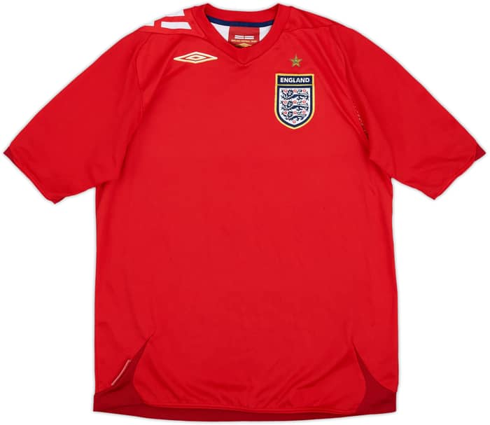 2006-08 England Away Shirt - 6/10 - (L.Boys)