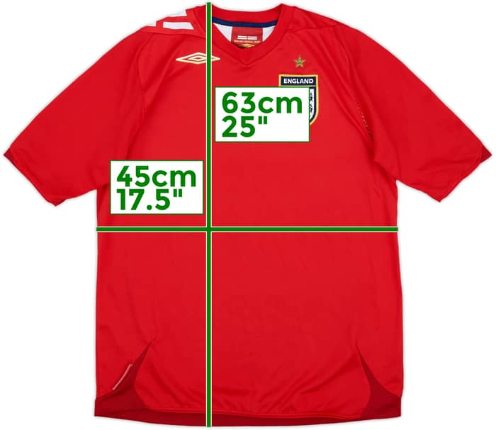 2006-08 England Away Shirt - 6/10 - (L.Boys)