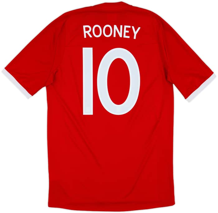 2010-11 England Away Shirt Rooney #10 - 10/10 - (M)