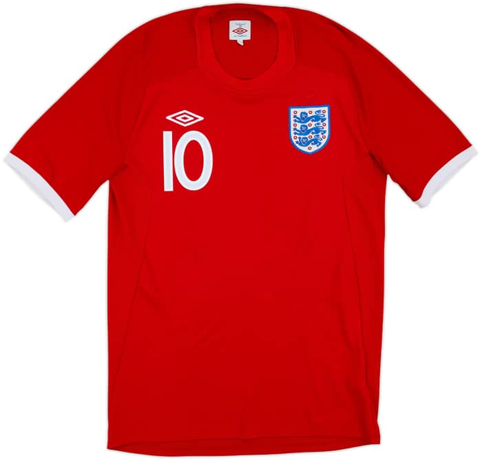 2010-11 England Away Shirt Rooney #10 - 10/10 - (M)