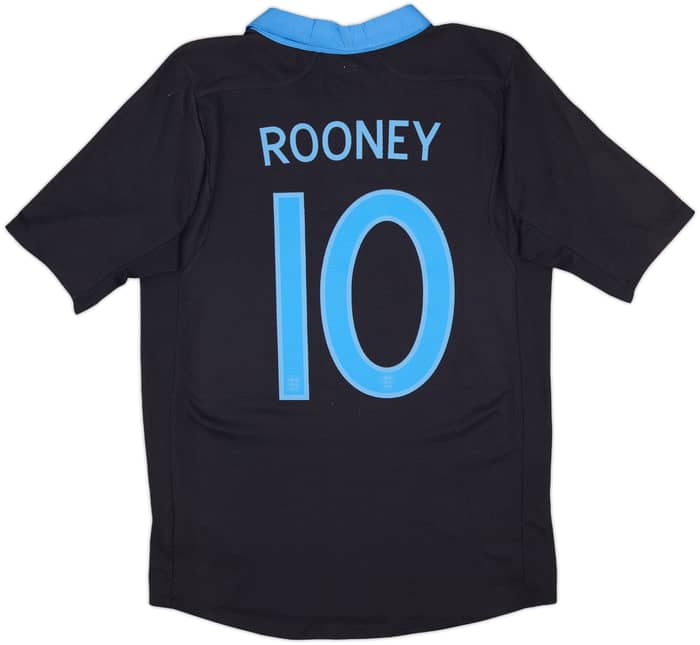 2011-12 England Away Shirt Rooney #10 - 8/10 - (M)