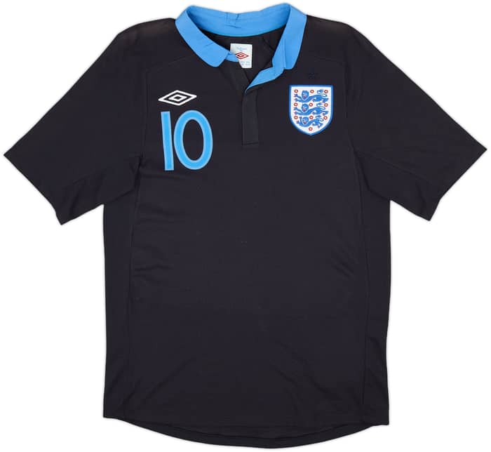 2011-12 England Away Shirt Rooney #10 - 8/10 - (M)