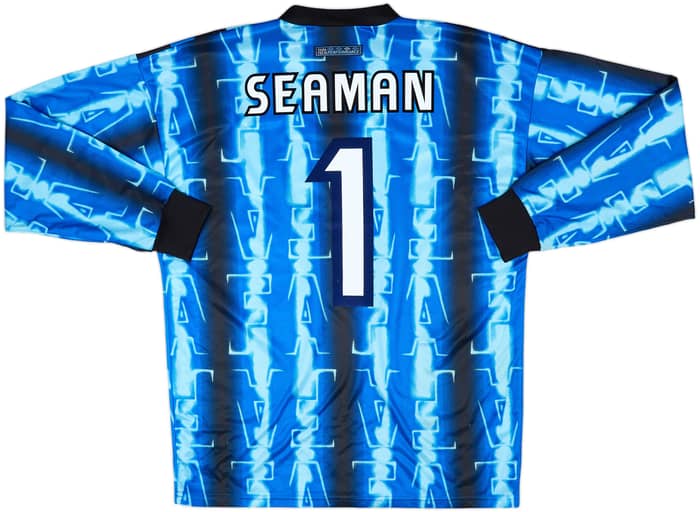 1998-99 England GK Shirt Seaman #1 - 8/10 - (M)