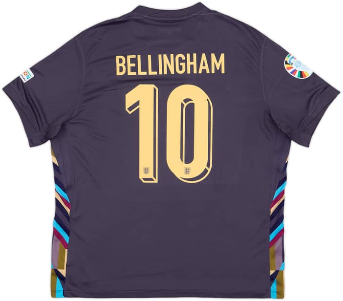 2024-25 England Away Shirt Bellingham #10 - 6/10 - (XL)