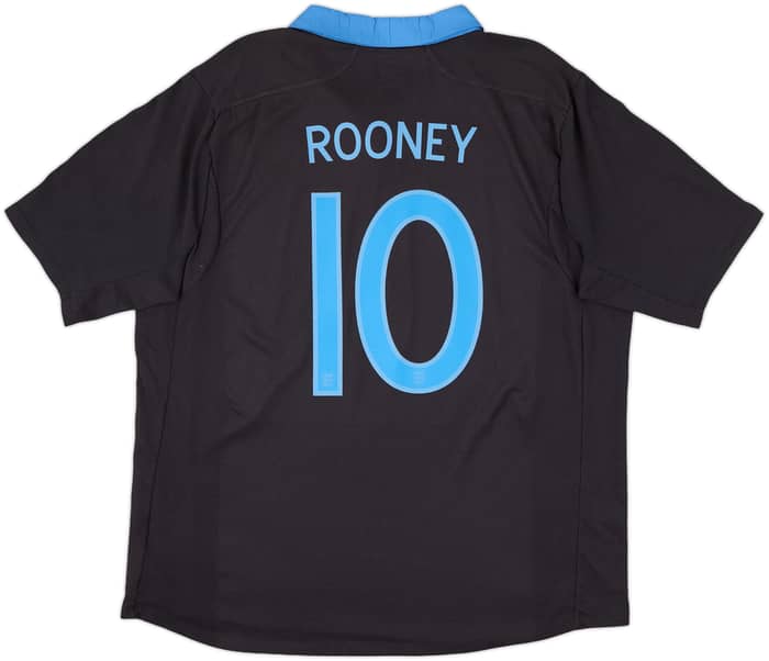 2011-12 England Away Shirt Rooney #10 - 9/10 - (XXL)