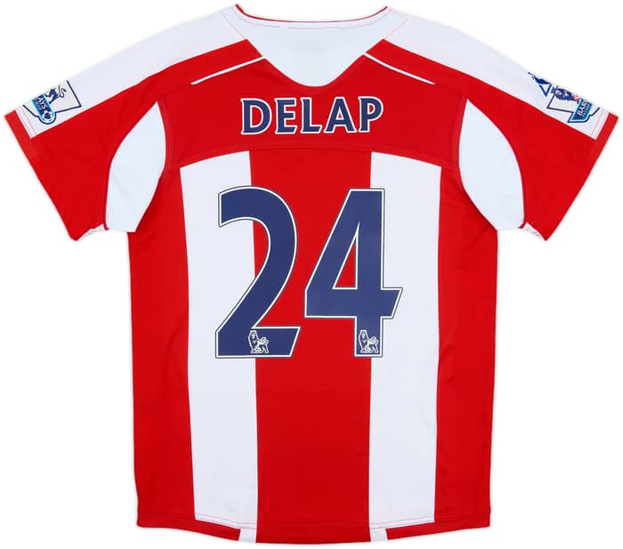 2008-09 Stoke City Home Shirt Delap #24 - 6/10 - (S)