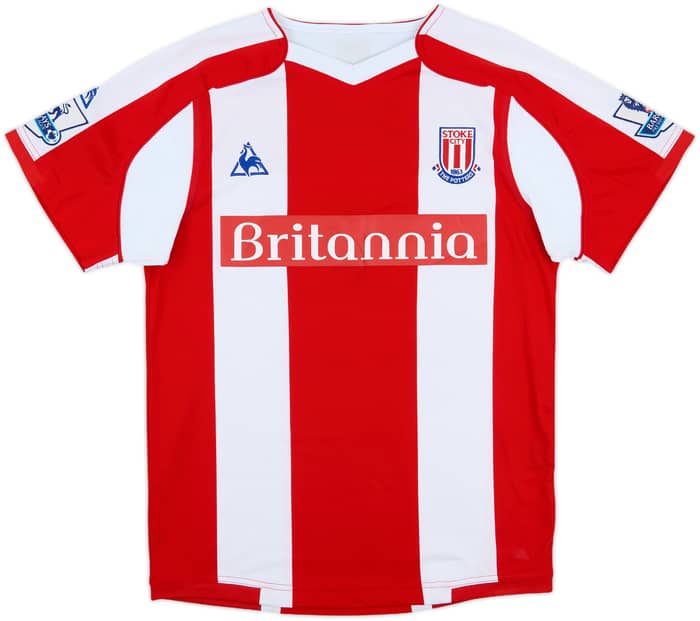 2008-09 Stoke City Home Shirt Delap #24 - 6/10 - (S)