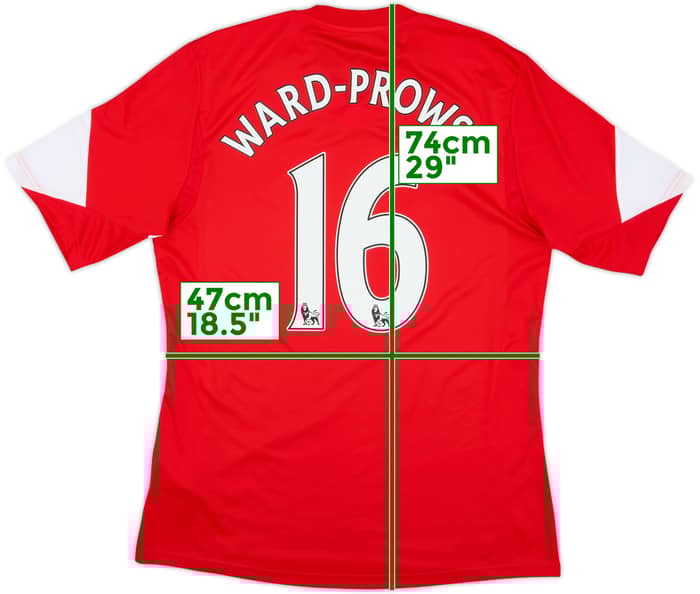 2013-14 Southampton Home Shirt Ward-Prowse #16 (M)