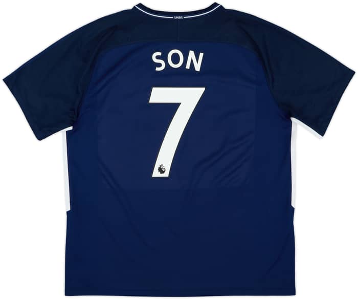 2017-18 Tottenham Away Shirt Son #7 - 7/10 - (XL)