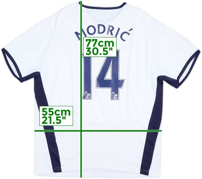2008-09 Tottenham Home Shirt Modric #14 - 8/10 - (L)