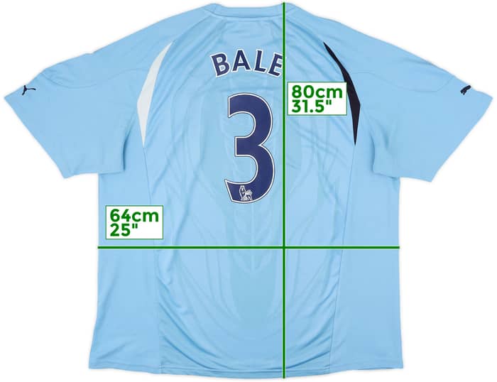 2010-11 Tottenham Away Shirt Bale #3 - 7/10 - (XXL)