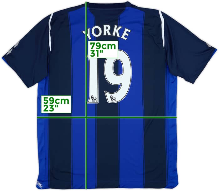 2008-09 Sunderland Away Shirt Yorke #19 - 10/10 - (XL)