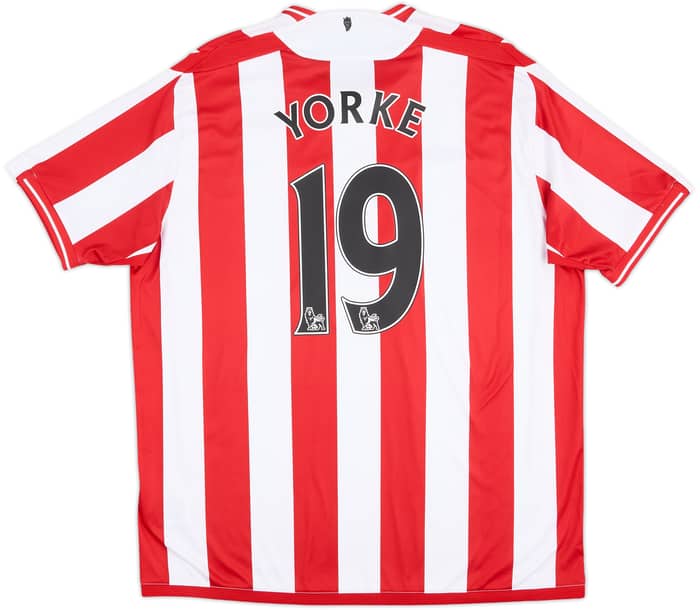 2009-10 Sunderland Home Shirt Yorke #19 - 7/10 - (XL)