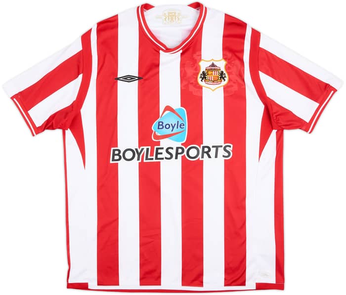 2009-10 Sunderland Home Shirt Yorke #19 - 7/10 - (XL)