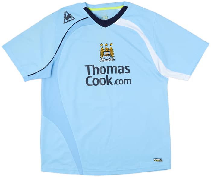 2008-09 Manchester City Home Shirt Elano #11 - 7/10 - (XL)