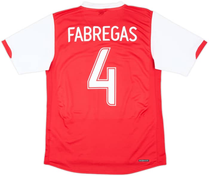 2006-08 Arsenal Home Shirt Fabregas #4 - 6/10 - (S)