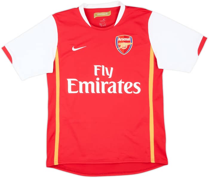 2006-08 Arsenal Home Shirt Fabregas #4 - 6/10 - (S)
