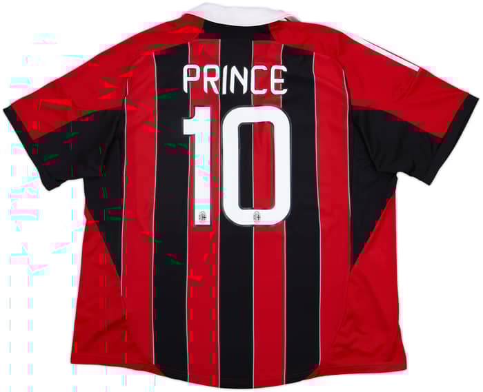 2012-13 AC Milan Home Shirt Prince #10 - 8/10 - (XXL)