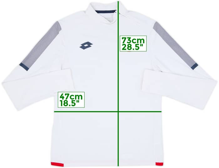 2016-17 Mainz Lotto 1/4 Zip Drill Top - 8/10 - (M)