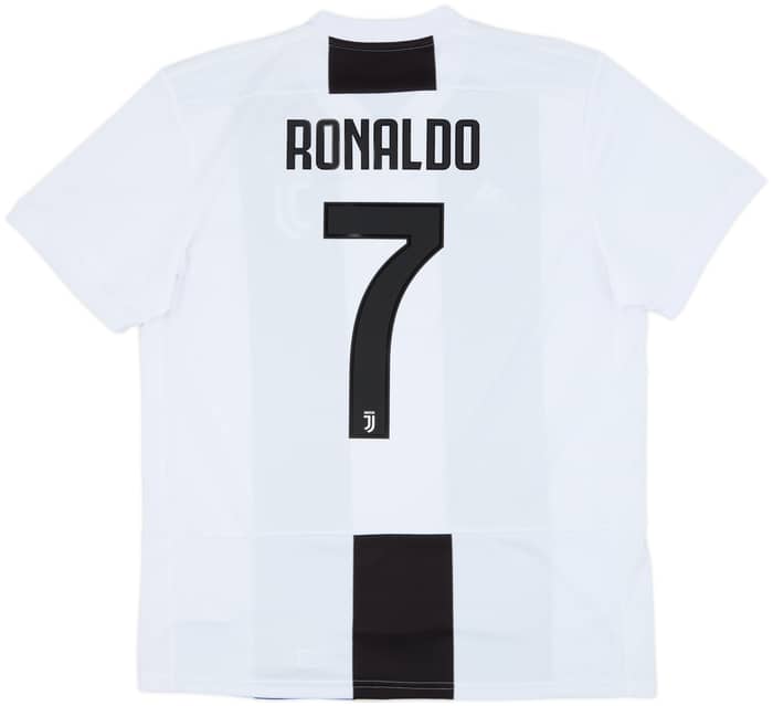 2018-19 Juventus Home Shirt Ronaldo #7 - 10/10 - (L)