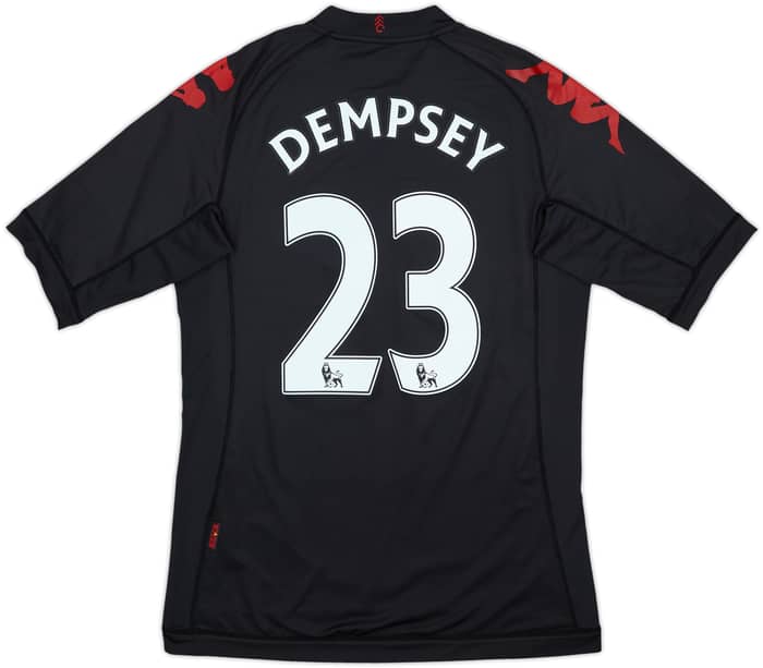 2011-12 Fulham Away Shirt Dempsey #23 - 8/10 - (M)