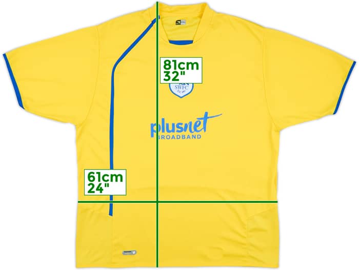 2006-07 Sheffield Wednesday Away Shirt - 8/10 - (XXL)