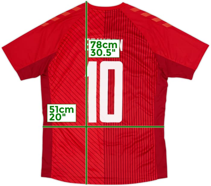 2021 Denmark Third Shirt Eriksen #10 (XL)