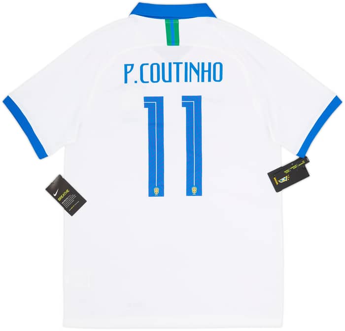 2019-20 Brazil Away Shirt Coutinho #11 (L)