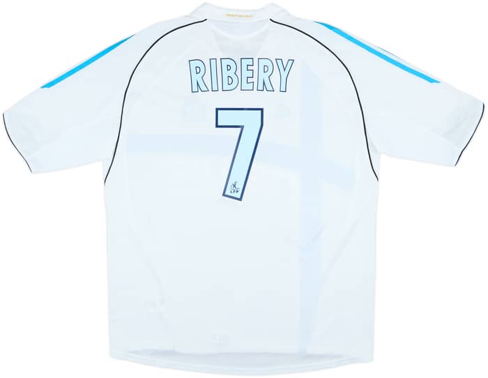 2005-06 Olympique Marseille Home Shirt Ribery #7 - 8/10 - (XL)