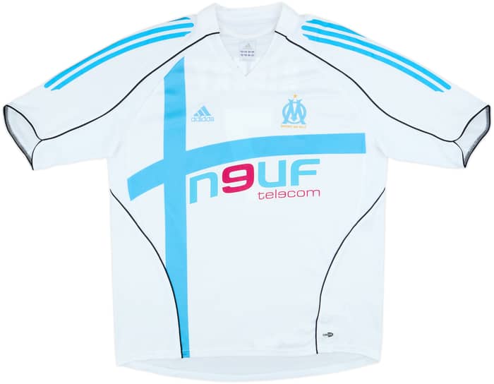 2005-06 Olympique Marseille Home Shirt Ribery #7 - 8/10 - (XL)