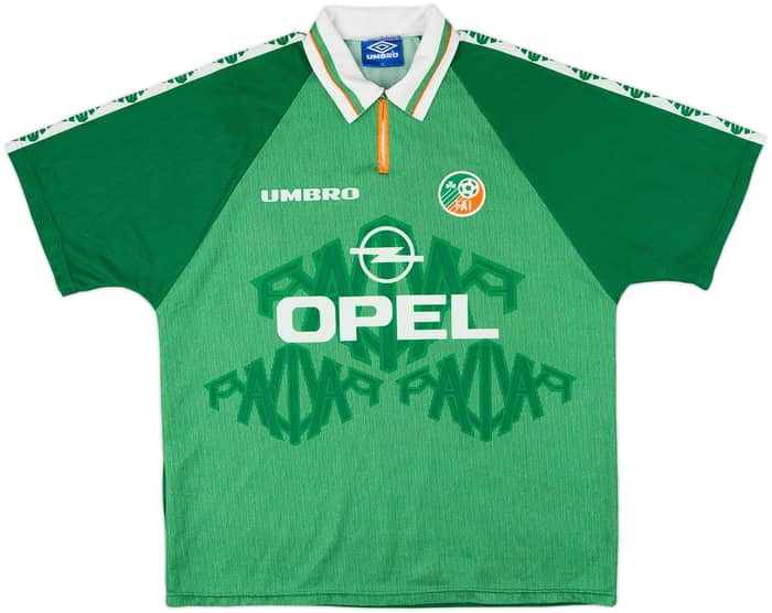 1996-98 Ireland Home Shirt - 8/10 - (XL)