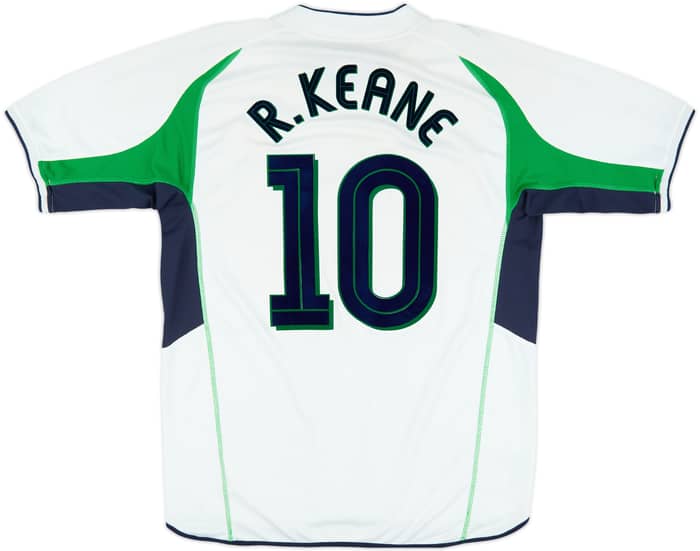 2002-03 Ireland Away Shirt R.Keane #10 - 6/10 - (XL)