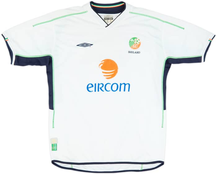 2002-03 Ireland Away Shirt R.Keane #10 - 6/10 - (XL)