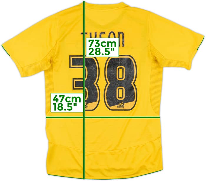 2005-06 Nottingham Forest Away Shirt Tyson #38 - 6/10 - (S)