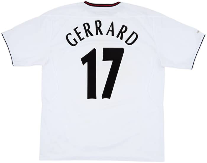 2003-04 Liverpool Away Shirt Gerrard #17 - 6/10 - (L)