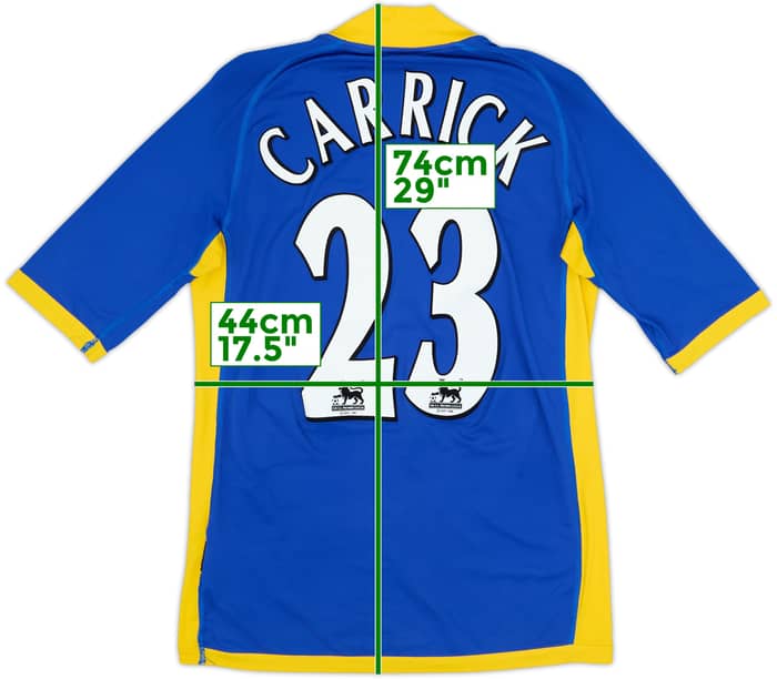 2005-06 Tottenham Away Shirt Carrick #23 - 7/10 - (M)
