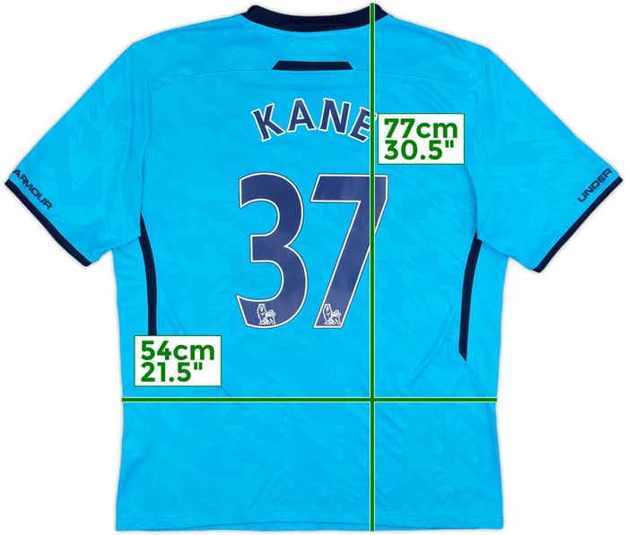 2013-14 Tottenham Away Shirt Kane #37 - 6/10 - (XL)