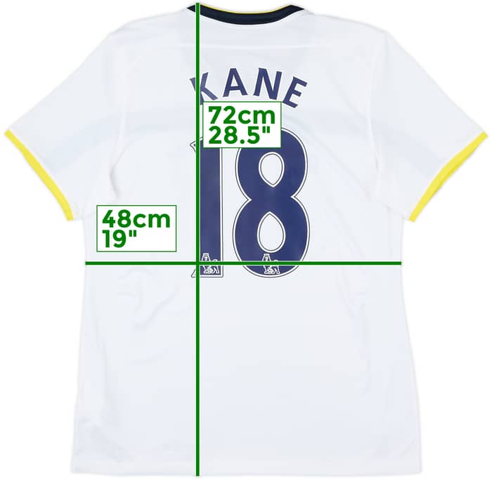 2014-15 Tottenham Home Shirt Kane #18 - 9/10 - (L)