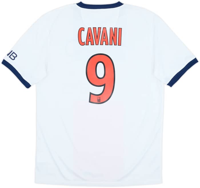 2013-14 Paris Saint-Germain Away Shirt Cavani #9 - 9/10 - (M)