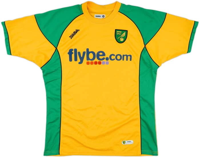 2006-08 Norwich Home Shirt - 6/10 - (L)