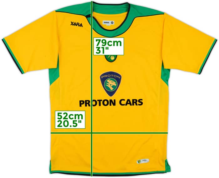 2005-06 Norwich Home Shirt - 6/10 - (M)