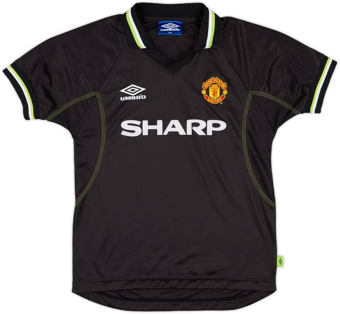 1998-99 Manchester United Third Shirt - 10/10 - (M.Boys)