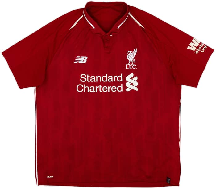 2018-19 Liverpool Home Shirt M.Salah #11 - 6/10 - (L)