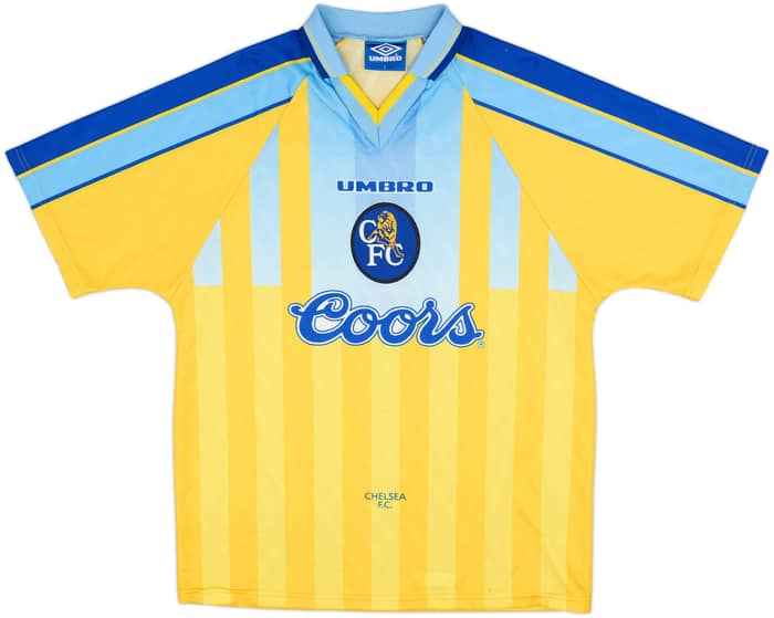 1996-97 Chelsea Away Shirt Gullit #4 - 6/10 - (L)