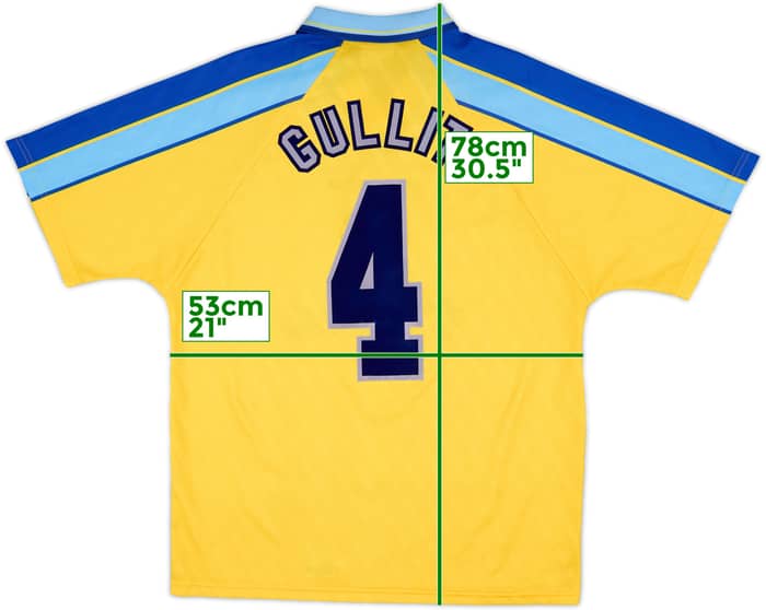 1996-97 Chelsea Away Shirt Gullit #4 - 6/10 - (L)