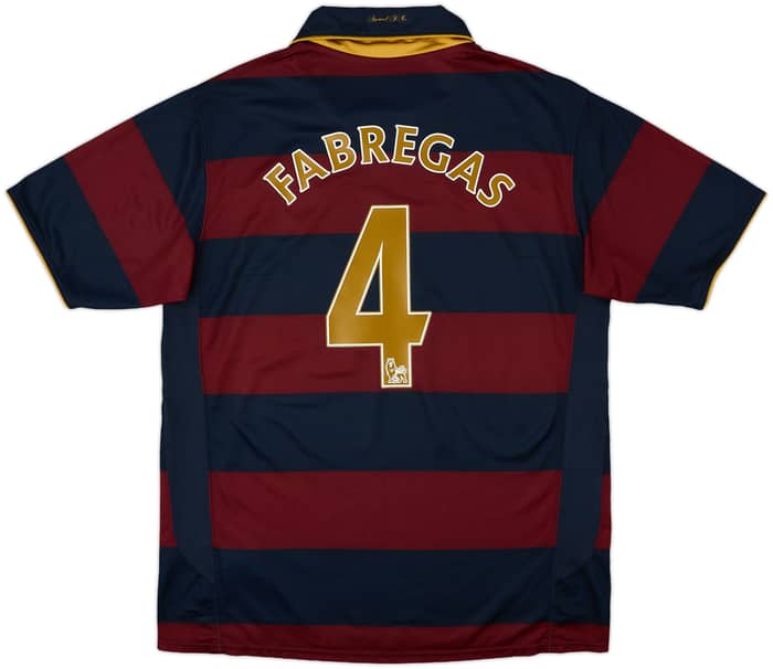 2007-08 Arsenal Third Shirt Fabregas #4 - 6/10 - (L)