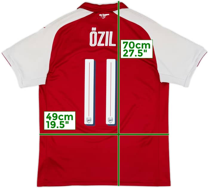 2017-18 Arsenal Home Shirt Ozil #11 - 6/10 - (M)