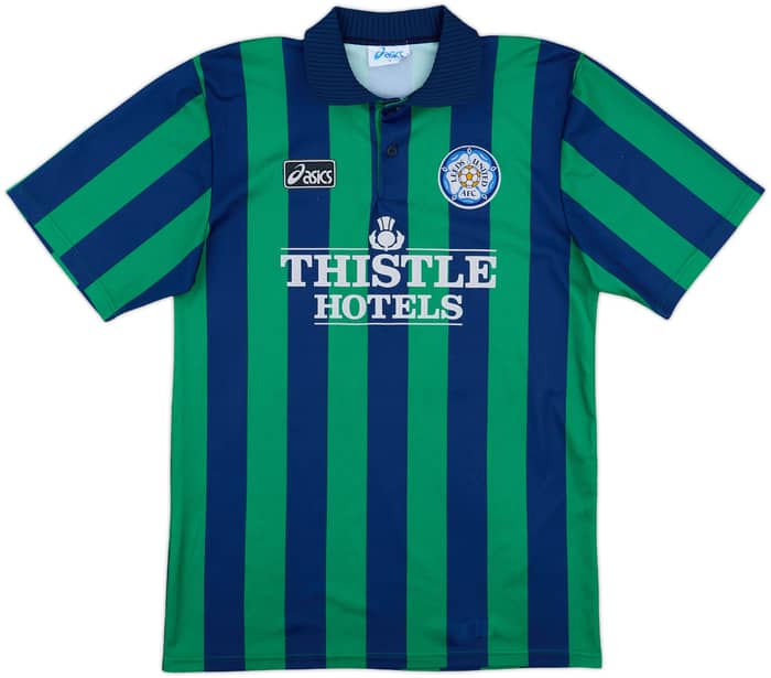 1995-96 Leeds United Third Shirt Yeboah #21 - 7/10 - (M)