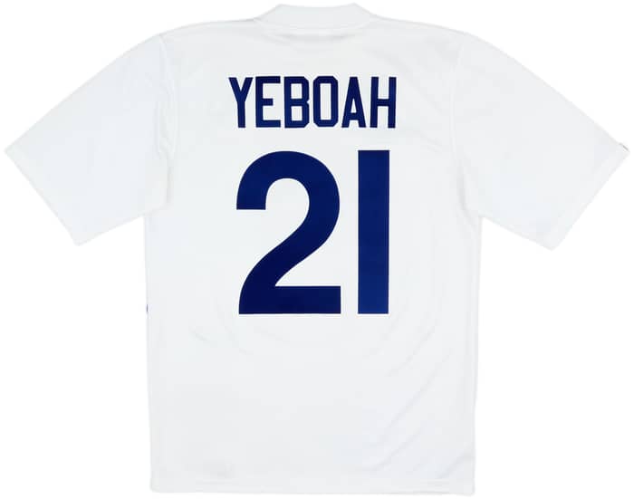 1995-96 Leeds United Home Shirt Yeboah #21 - 8/10 - (M)